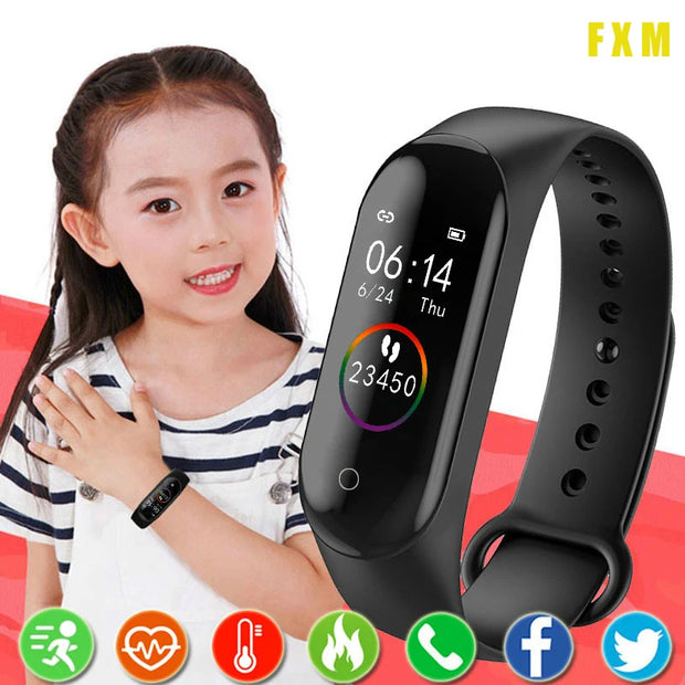 Wristband Fitness Tracker Smartwatch Waterproof For Children