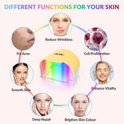 Beauty Led Face Mask Device 7 Color for Skin Tightening Anti-Aging