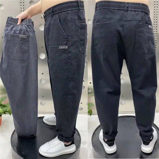 New Spring Autumn Korean Baggy Six Pockets