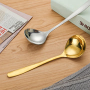 1pc Stainless Steel Ladle Household Tableware Spoon