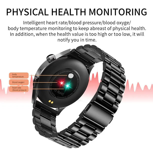 Waterproof Full Touch Screen Sport Fitness Watch