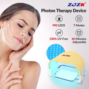 Beauty Led Face Mask Device 7 Color for Skin Tightening Anti-Aging