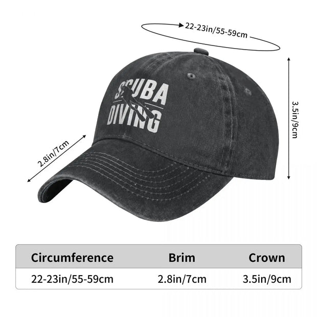 Suba Diver Baseball Cap