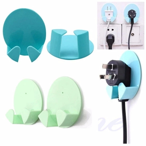 Socket Holder Wall Hook Cable Winder