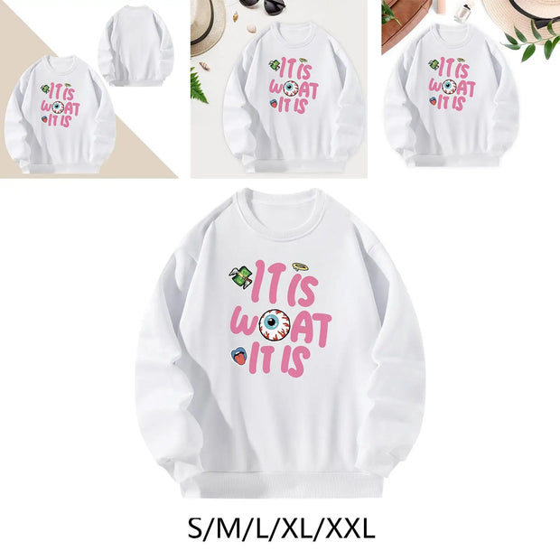 Women's Sweatshirt Casual Clothing Printed Activewear