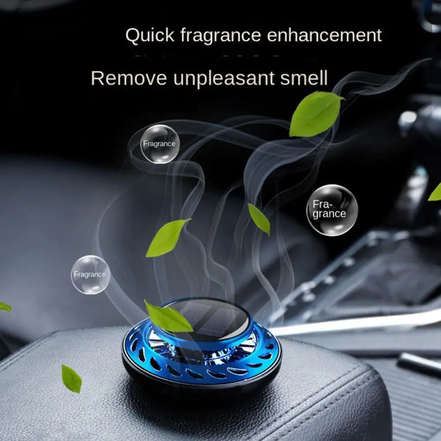 Odor Antifreeze Vehicle Aromatherapy Rotating Purify Air